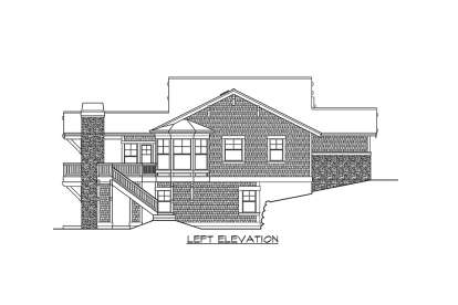 Mountain House Plan #341-00191 Elevation Photo
