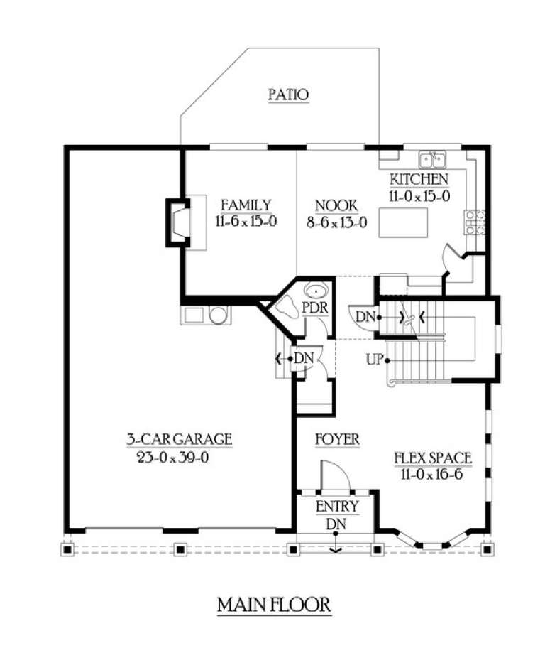 House Plan House Plan #6069 Drawing 2