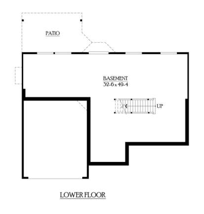 Floorplan 1 for House Plan #341-00197