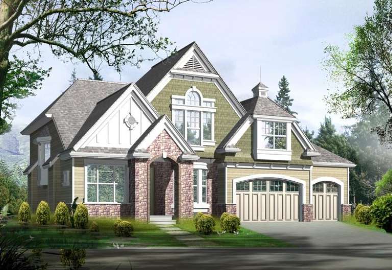 House Plan House Plan #6080 Front Elevation
