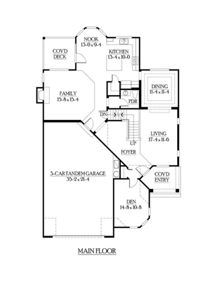 House Plan House Plan #6084 Drawing 2