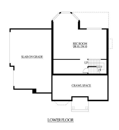 Floorplan 1 for House Plan #341-00217