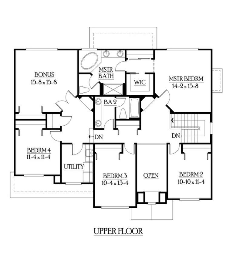 House Plan House Plan #6092 Drawing 3