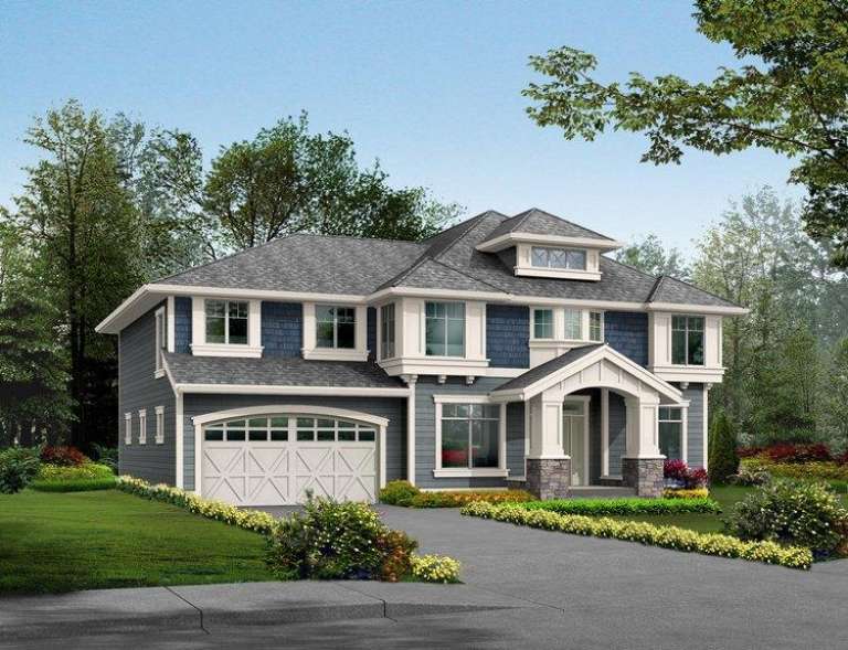House Plan House Plan #6094 Front Elevation