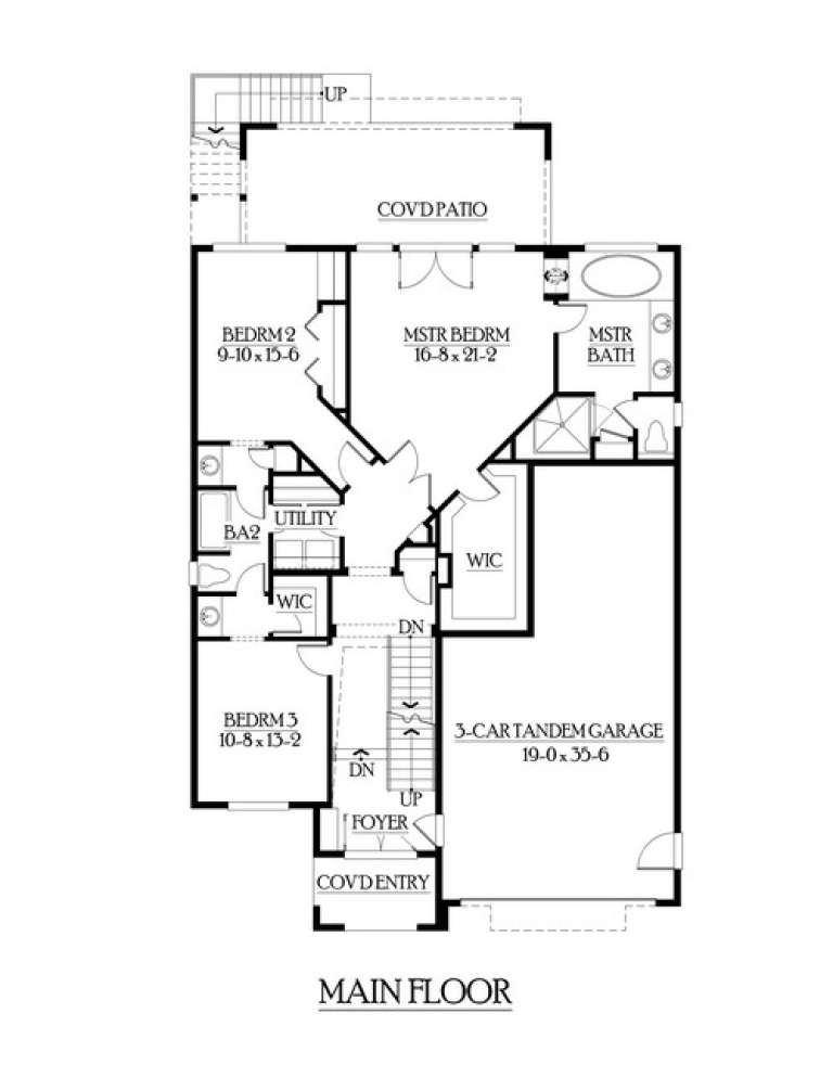 House Plan House Plan #6105 Drawing 2
