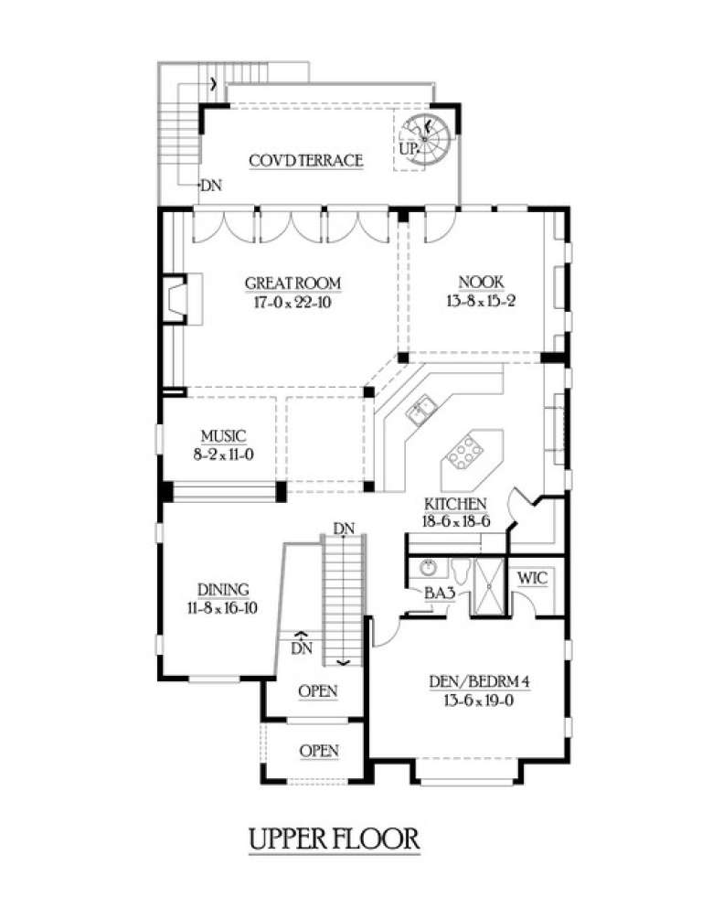 House Plan House Plan #6105 Drawing 3