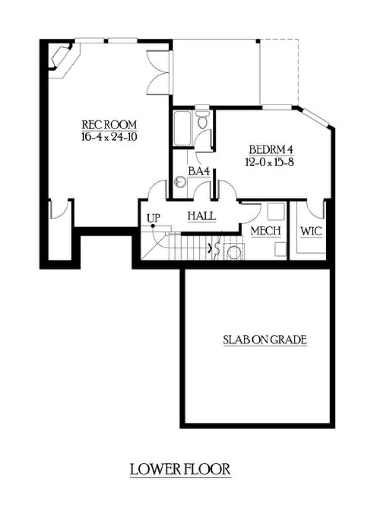 House Plan House Plan #6108 Drawing 1