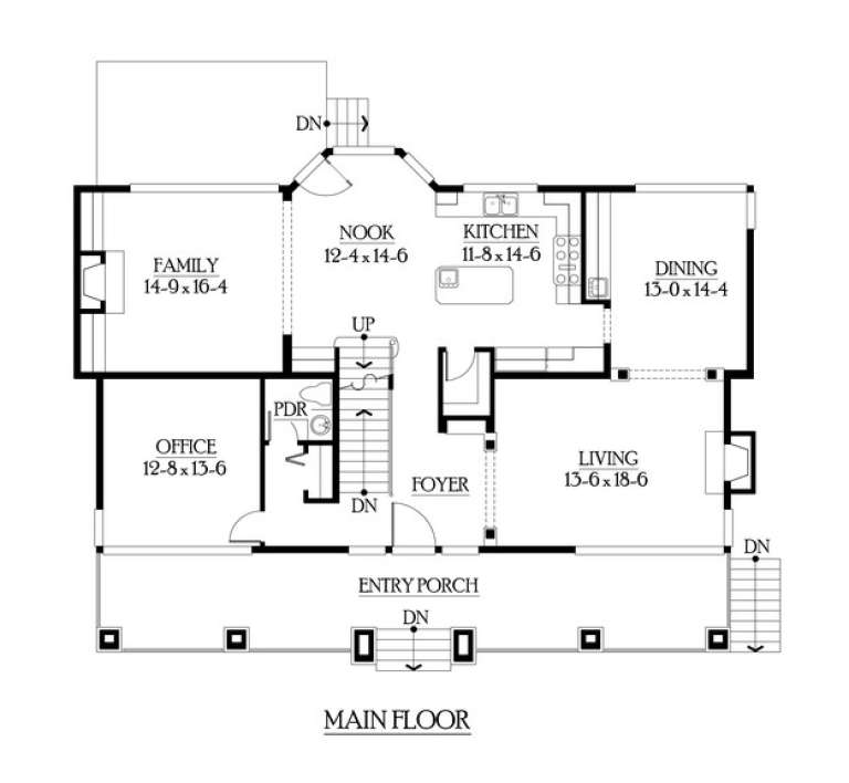 House Plan House Plan #6111 Drawing 2
