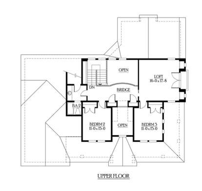 Floorplan 3 for House Plan #341-00238