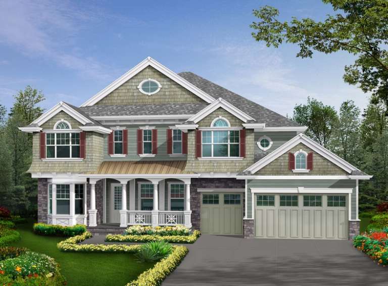 House Plan House Plan #6126 Front Elevation
