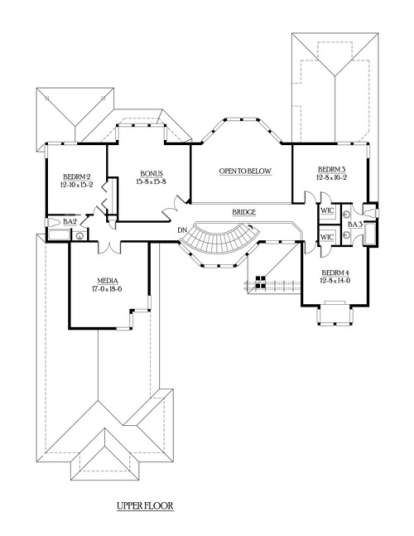 Floorplan 2 for House Plan #341-00254