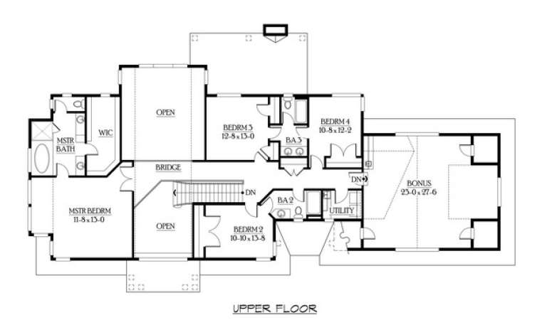 House Plan House Plan #6133 Drawing 2