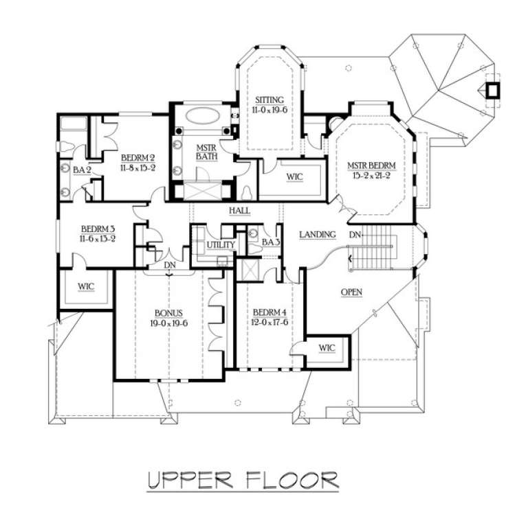House Plan House Plan #6139 Drawing 3