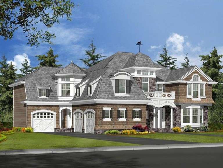 House Plan House Plan #6142 Front Elevation