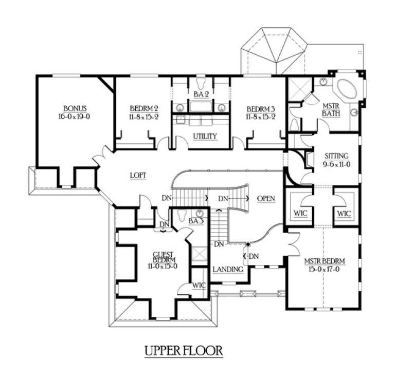 House Plan House Plan #6142 Drawing 3