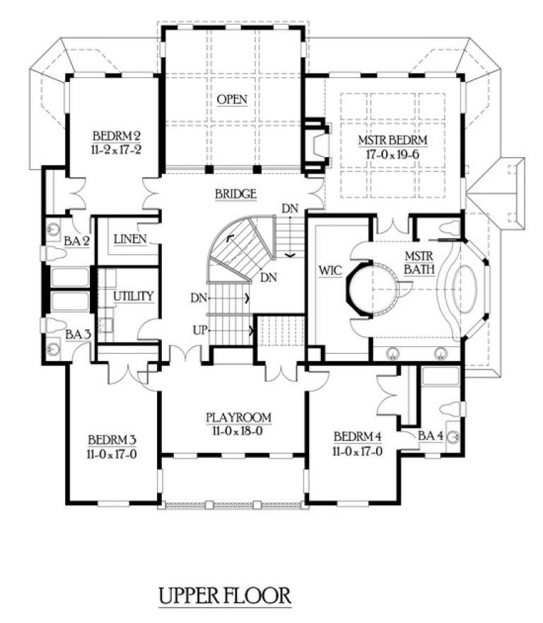 House Plan House Plan #6154 Drawing 2