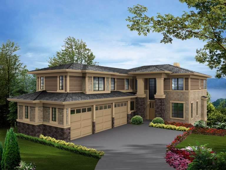 House Plan House Plan #6163 Front Elevation