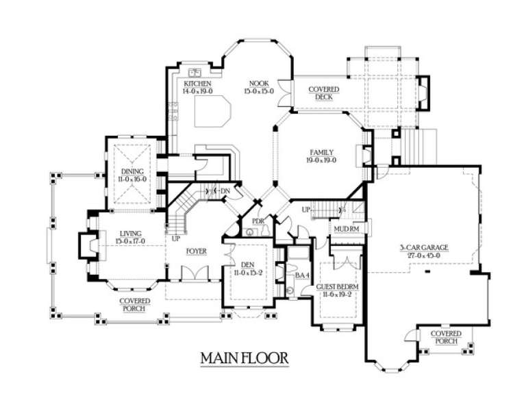 House Plan House Plan #6166 Drawing 2