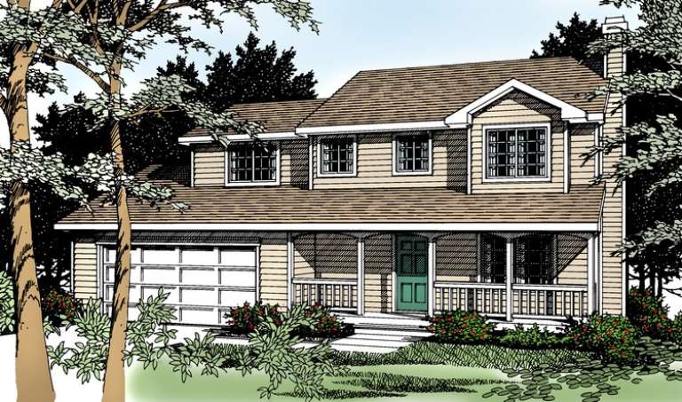 House Plan House Plan #6230 Front Elevation