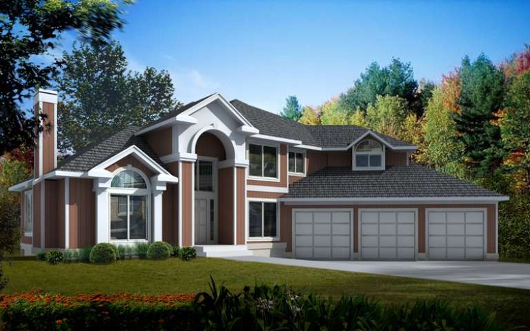House Plan House Plan #6269 Front Elevation