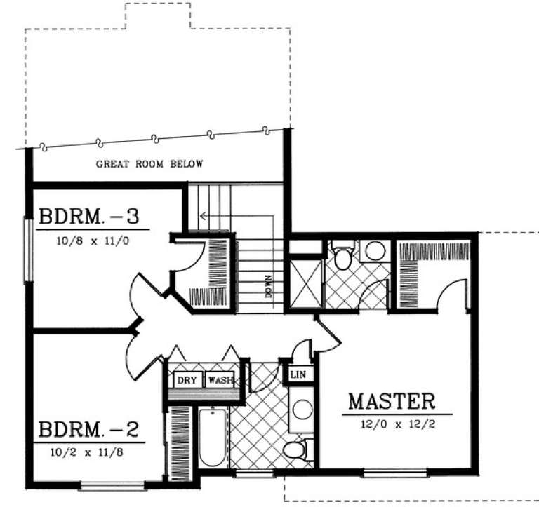 House Plan House Plan #6270 Drawing 2