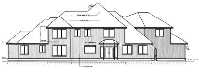 Traditional House Plan #692-00104 Elevation Photo