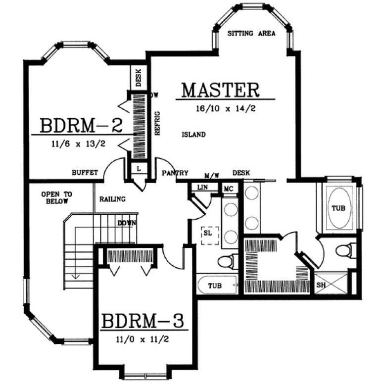 House Plan House Plan #6287 Drawing 2