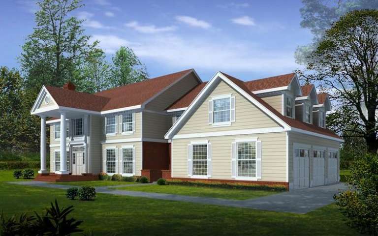 House Plan House Plan #6292 Front Elevation