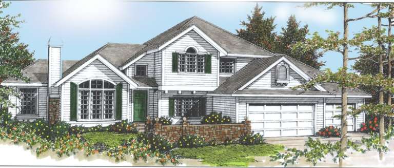 House Plan House Plan #6295 Front Elevation