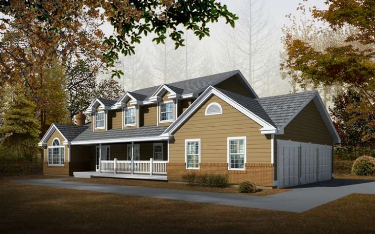 House Plan House Plan #6327 Front Elevation