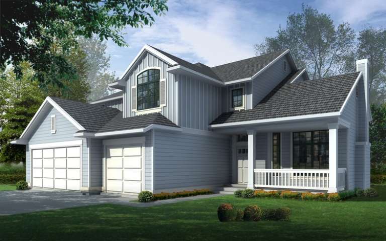 House Plan House Plan #6335 Front Elevation