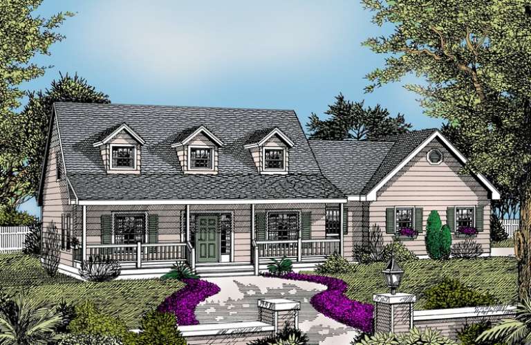 House Plan House Plan #6354 Front Elevation