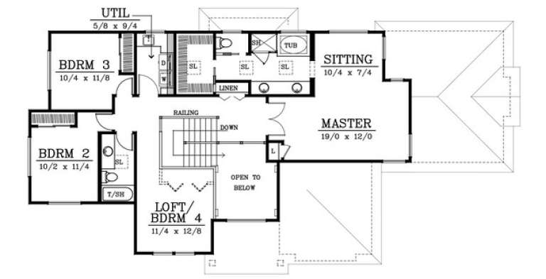 House Plan House Plan #6380 Drawing 2