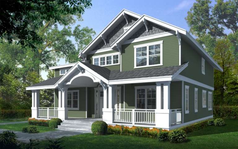 House Plan House Plan #6390 Front Elevation