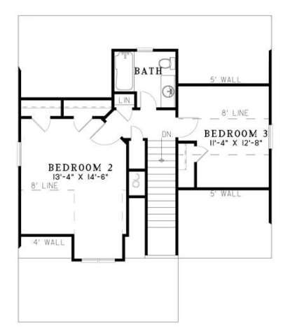 Floorplan 2 for House Plan #110-00814