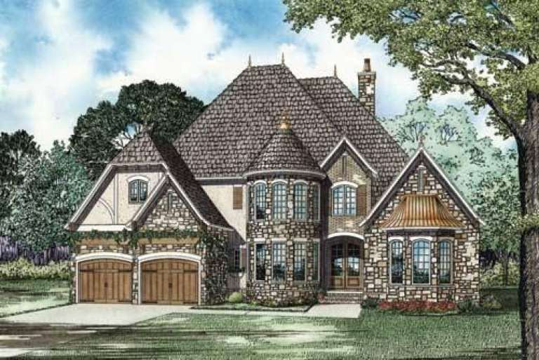 House Plan House Plan #6428 Front Elevation