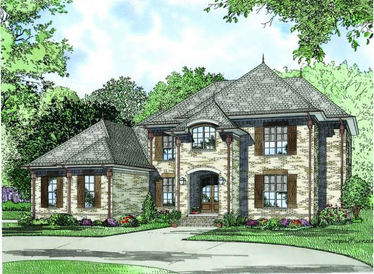 House Plan House Plan #6459 Front Elevation