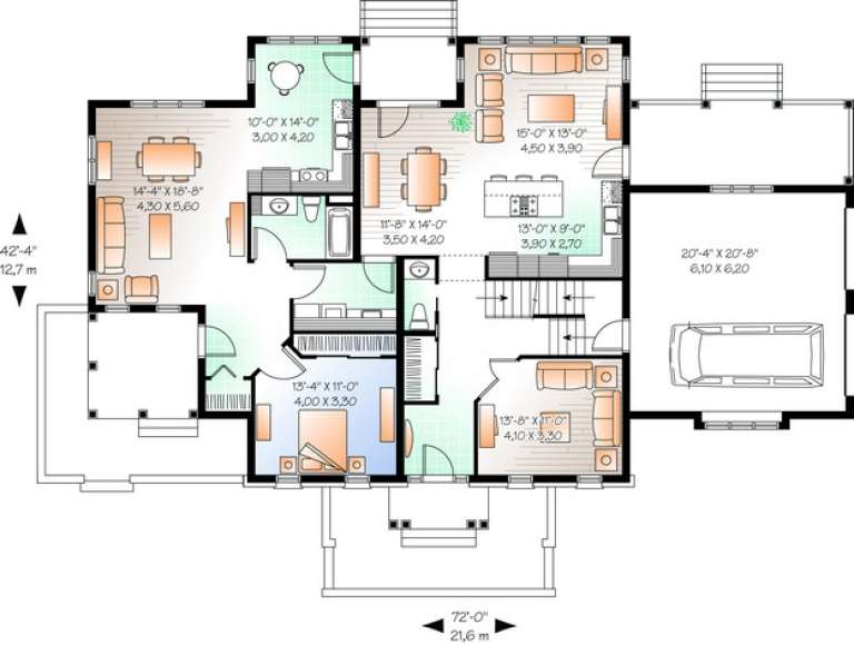 House Plan House Plan #6475 Drawing 1