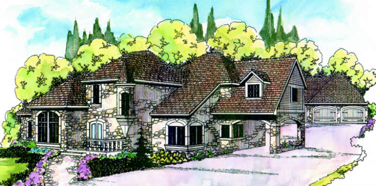 House Plan House Plan #656 Front Elevation