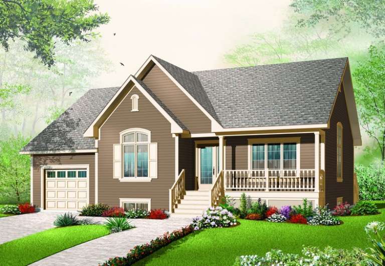 House Plan House Plan #6570 Front Elevation