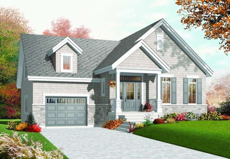House Plan House Plan #6629 Front Elevation