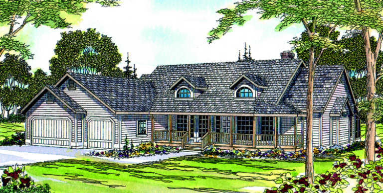 House Plan House Plan #685 Front Elevation