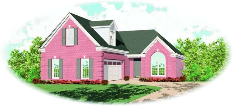 House Plan House Plan #7129 Front Elevation