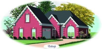 Traditional House Plan #053-00535 Elevation Photo