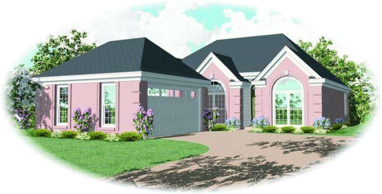 House Plan House Plan #7159 Front Elevation