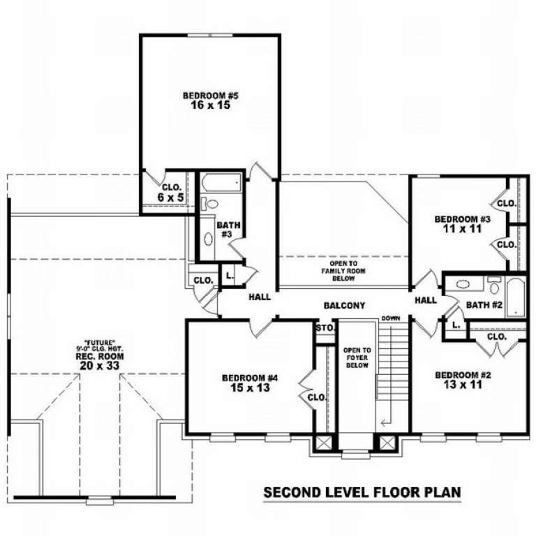 House Plan House Plan #7165 Drawing 2