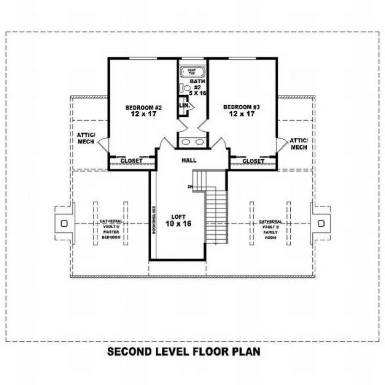 House Plan House Plan #7217 Drawing 2