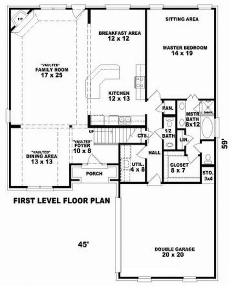House Plan House Plan #7253 Drawing 1
