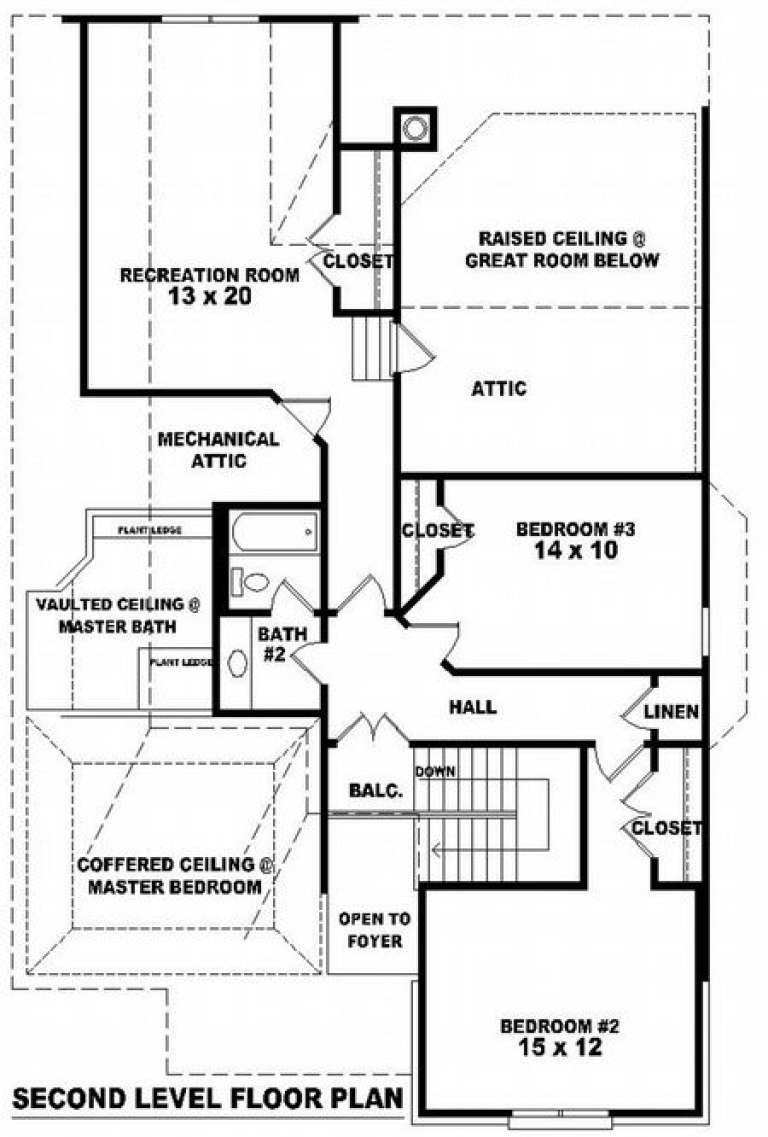 House Plan House Plan #7264 Drawing 2