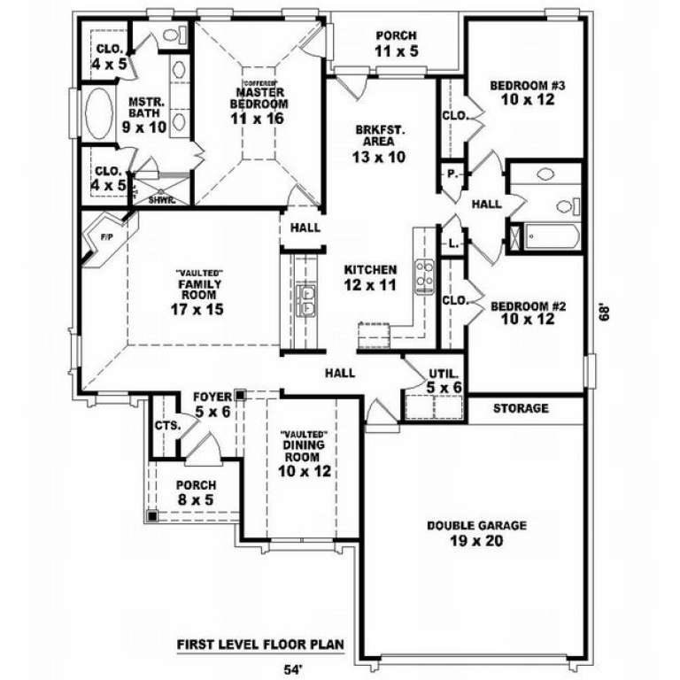 House Plan House Plan #7295 Drawing 1